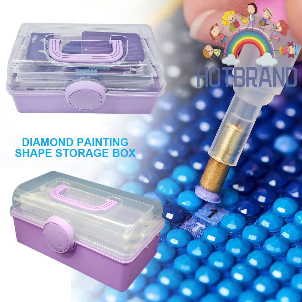 Hộp Trong Suốt Đựng Hạt Cườm Nhỏ Gọn Tiện Dụng