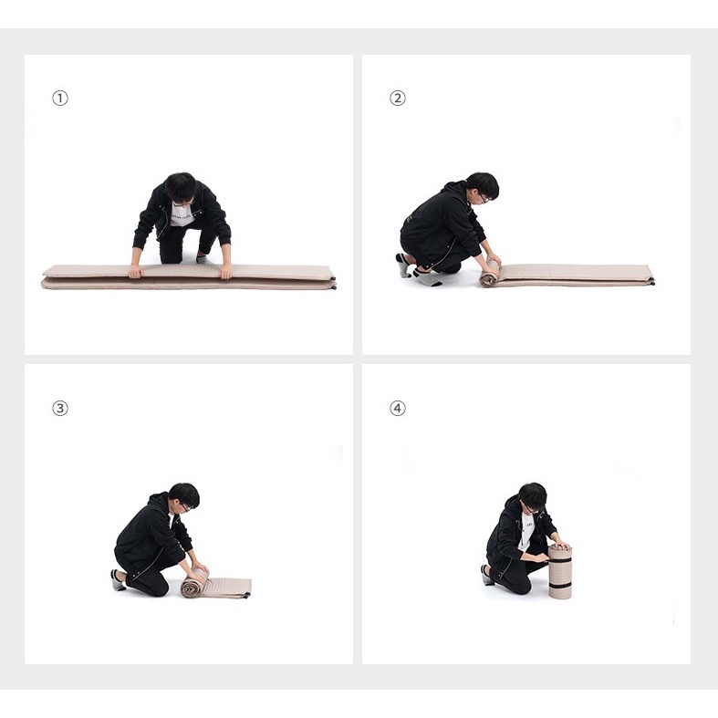 Đệm tự bơm hơi bọt biển Glamping NatureHike NH20DZ002 – Đệm đơn