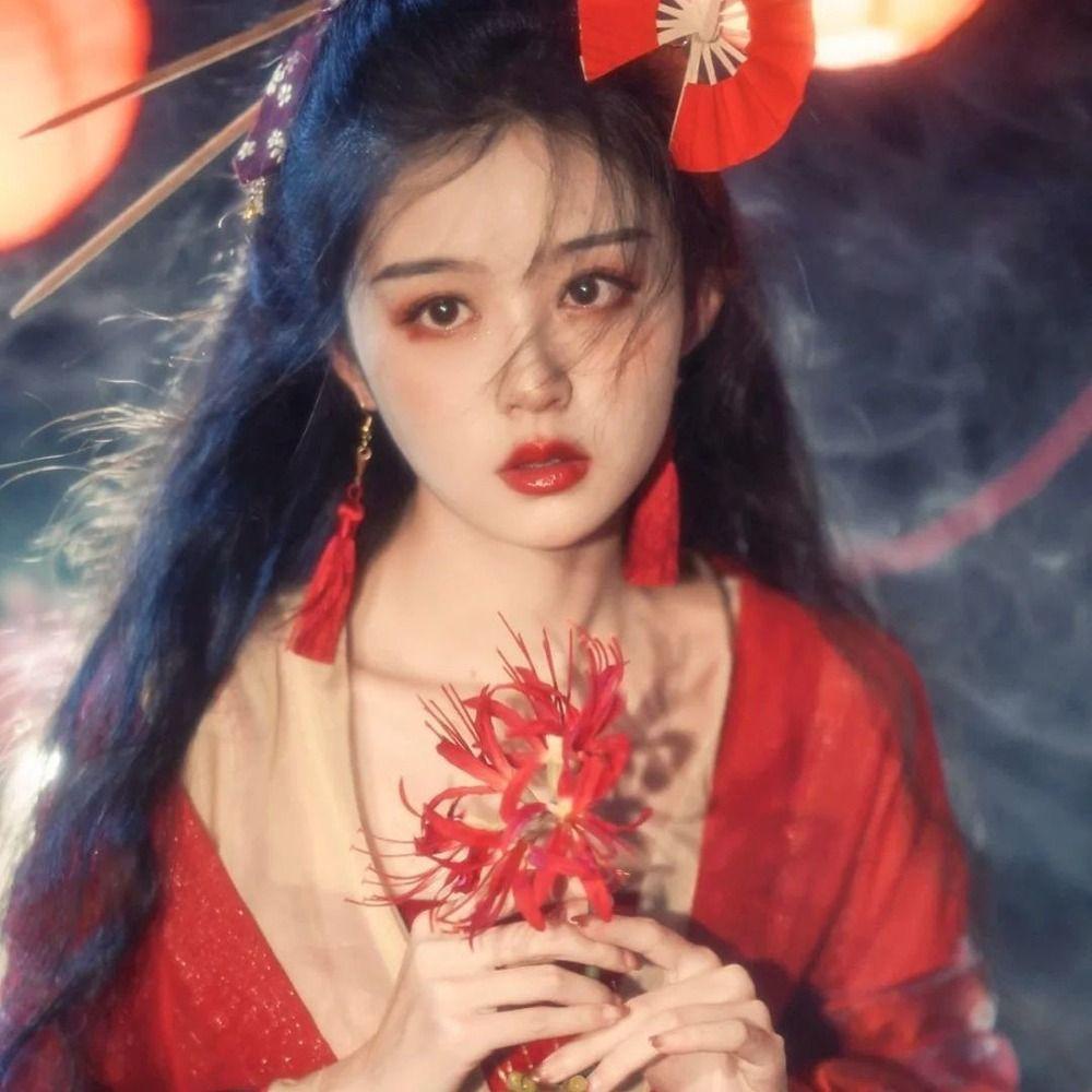 DANES Trâm Cài Tóc Hình Lycorisradiata 3D Phong Cách Cổ Điển