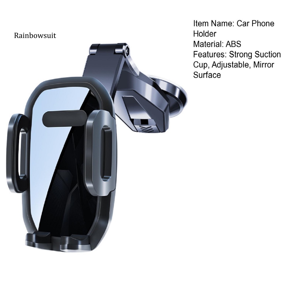 Giá Đỡ Điện Thoại / Thiết Bị Định Vị GPS Xoay 180 Độ Có Giác Hút Mạnh Chống Trượt An Toàn Cho Xe Hơi