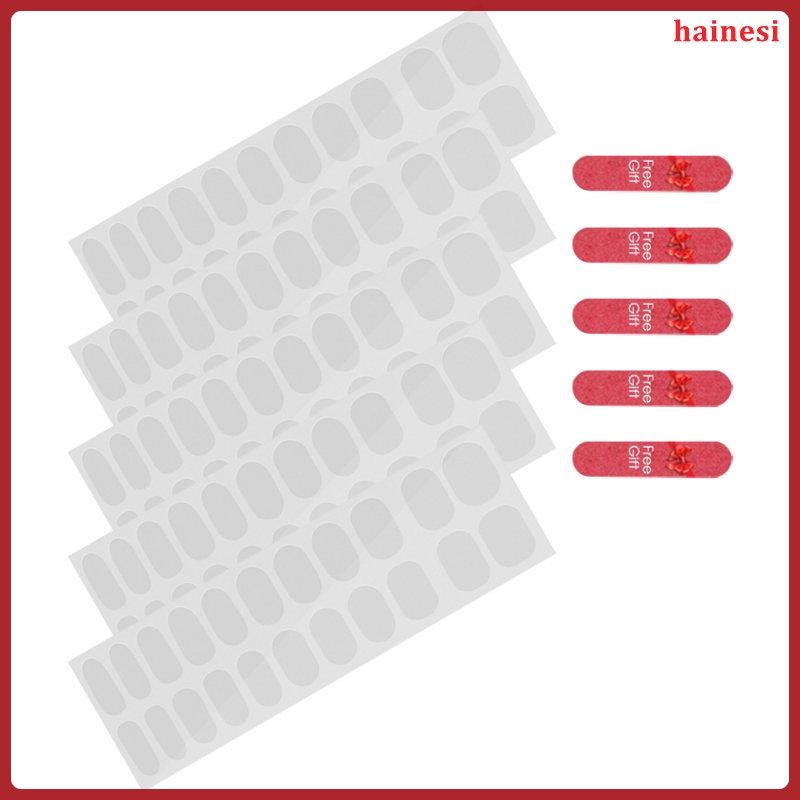 Set 5 Tấm Sticker Dán Móng Tay Trang Trí Nghệ Thuật Toàn Diện Chuyên Nghiệp