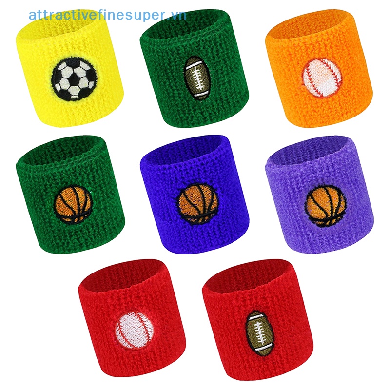 Afs Băng Đeo Cổ Tay Thấm Hút Mồ Hôi Phụ Kiện Chơi Bóng Rổ Thể Thao Cho Trẻ Em