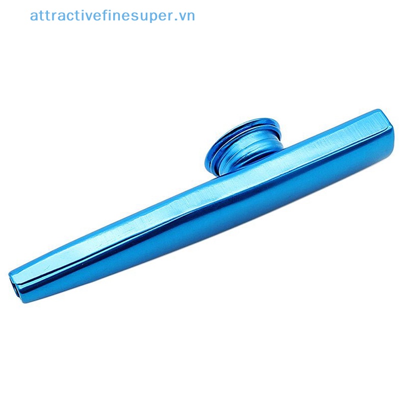 Afs Nhạc Cụ Sáo Kazoo Bằng Kim Loại 6 Màu Quà Tặng Cho Trẻ Em