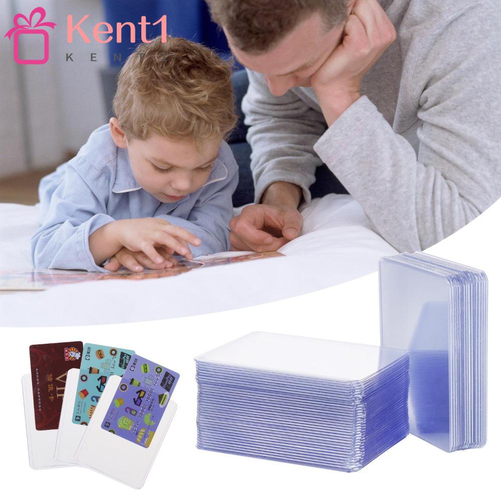 KENT1 Set 25 Bao Đựng Thẻ Trong Suốt Tiện Dụng Khi Chơi Bóng Rổ