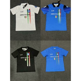 Áo thun đội tuyển napoli champions 2023-2024