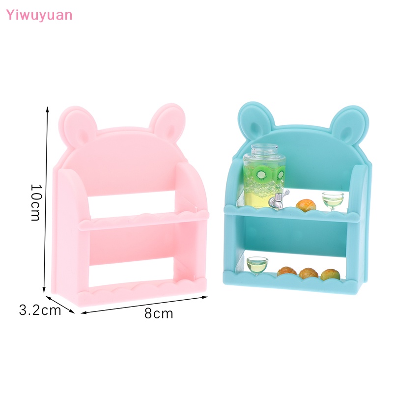 < Yiwuyuan > Kệ mini Để Mô Hình Trang Trí Nhà Búp Bê Mới