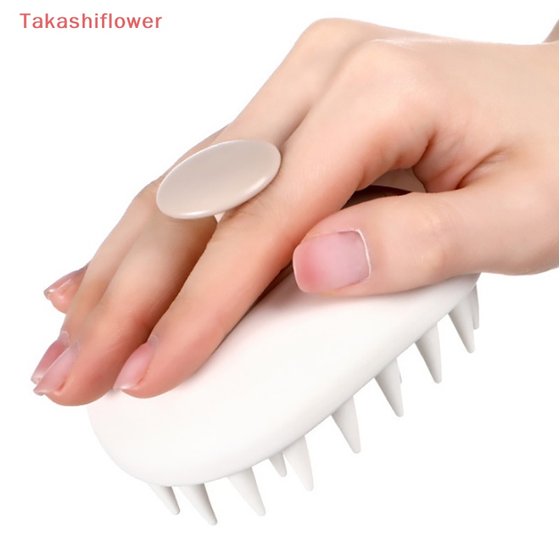 Lược Chải Tóc Mát Xa Da Đầu 2 Trong 1 Tiện Dụng Cho SPA / TakashiflowerV