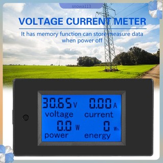 Bán nóng peacefair pzem-031 dc 6.5-100v màn hình lcd kỹ thuật số điện năng lượng đồng hồ đo dòng điện