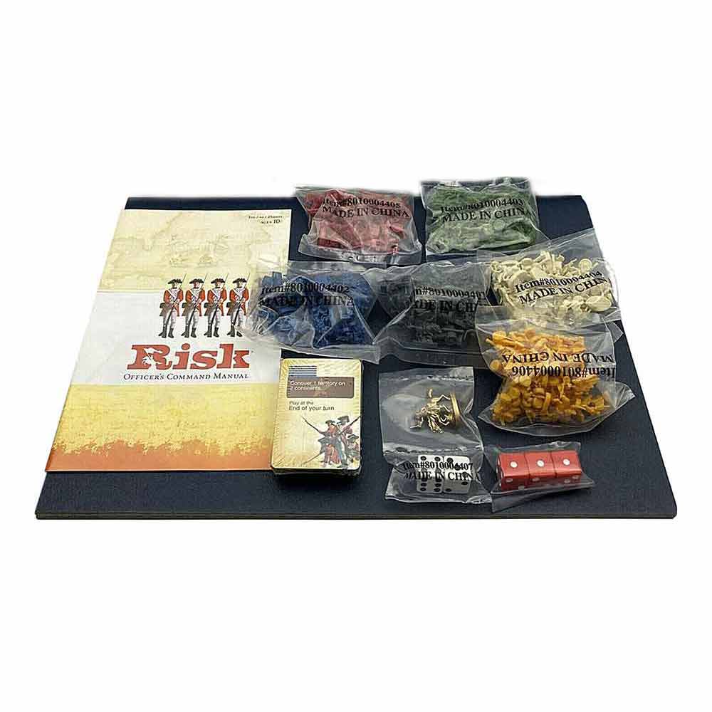 Board game RISK card risk Parker Brothers card game suitable for 2 or 6 players board game