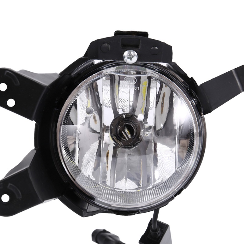 1 Cặp Đèn LED Sương Mù Chạy Ban Ngày Bằng ABS Màu Đen Gắn Cản Trước Xe Hơi Chevrolet Cruze 2009-2014