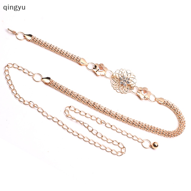 Thắt Lưng Dây Xích Kim Loại Thanh Lịch Thời Trang Mới