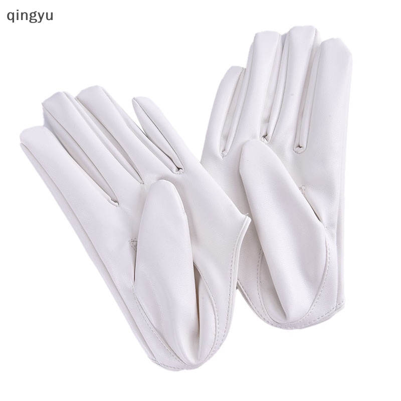 Găng Tay Nửa Bàn Tay Da PU Gợi Cảm Thiết Kế Mới Cho Nữ