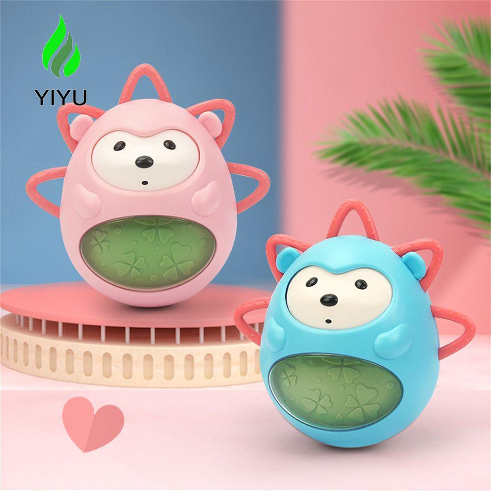 YIYU Lật Đật Có Chuông Kiểu Dáng Hoạt Hình Vui Nhộn Cho Bé