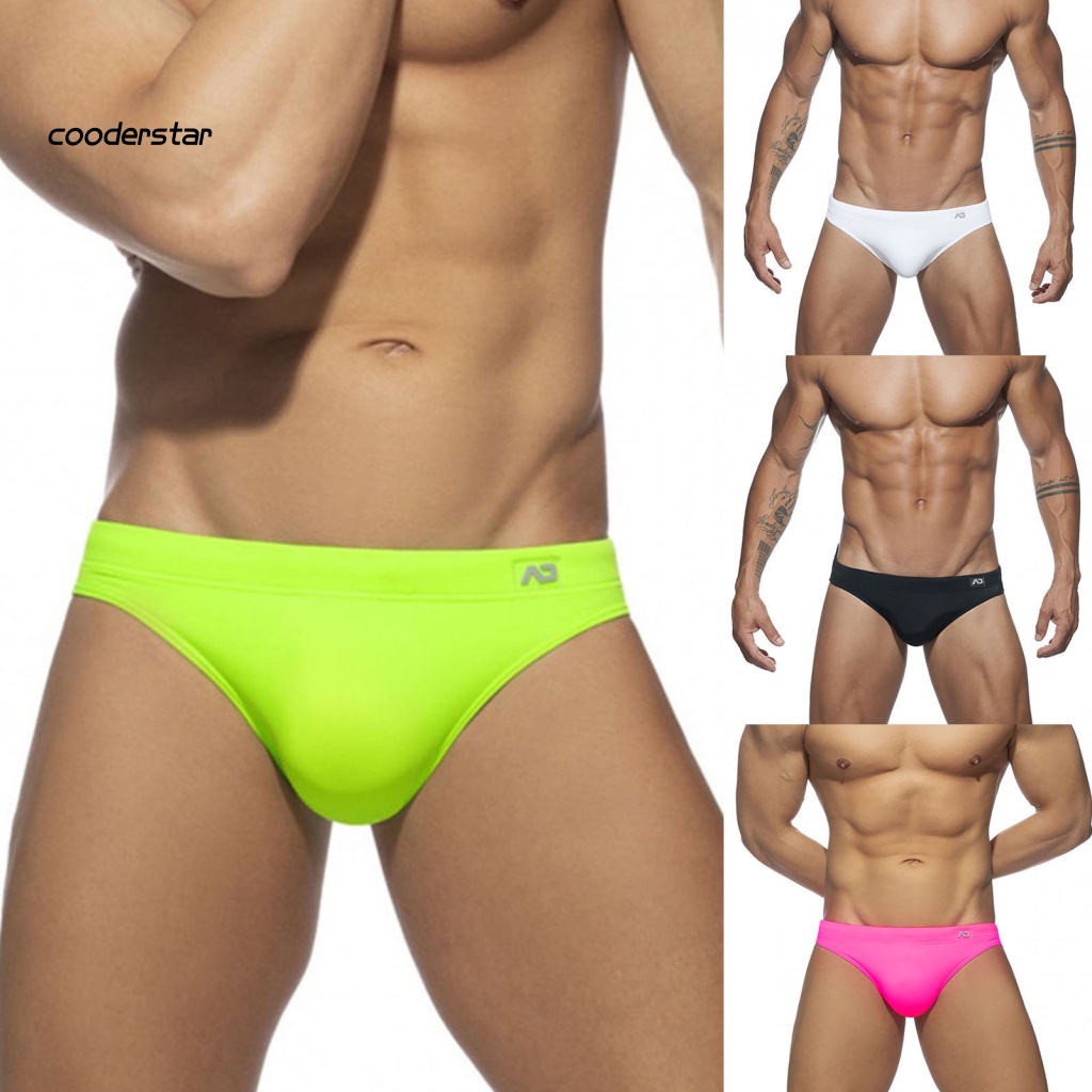 Quần Bơi Lưng Thấp Thoáng Khí Màu Sắc Thời Trang Mùa Hè Cho Nam