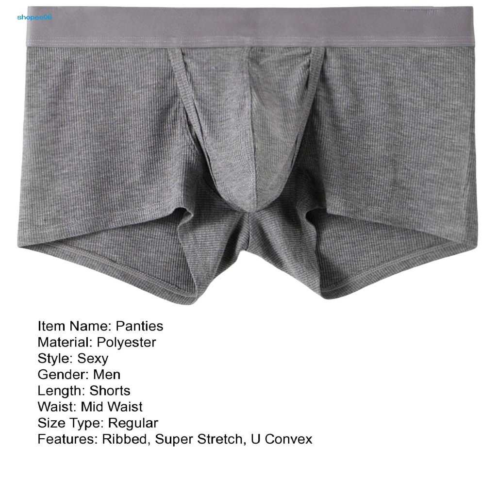 Quần Lót Boxer Co Giãn Màu Sắc Thời Trang Quyến Rũ Cho Nam