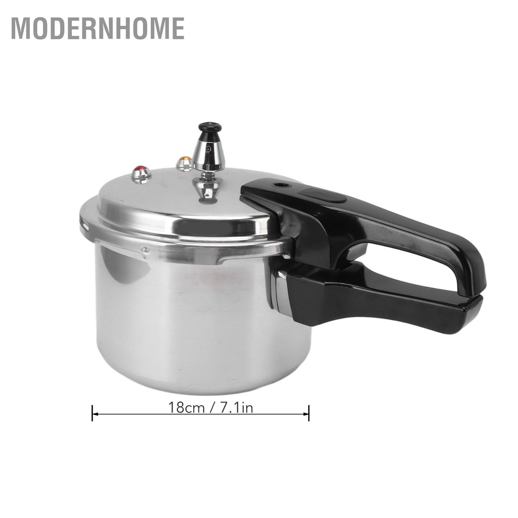 ModernHome Nồi Áp Suất Hợp Kim Nhôm 3 Lít  Mini 3L Đáy 18Cm Cho Bếp Gas