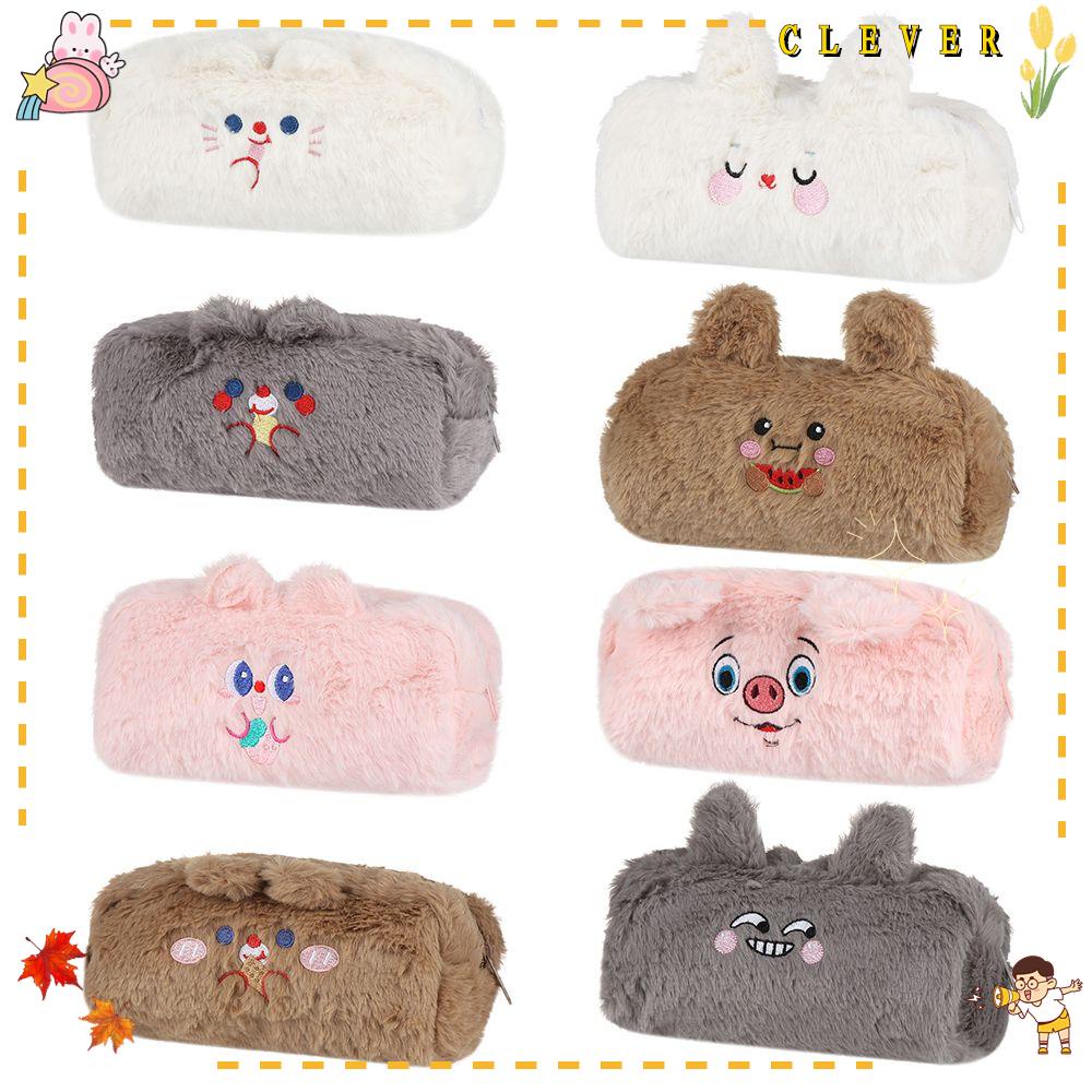 CLEVER Túi Đựng Bút Cỡ Lớn Thiết Kế Mới Cao Cấp Thời Trang