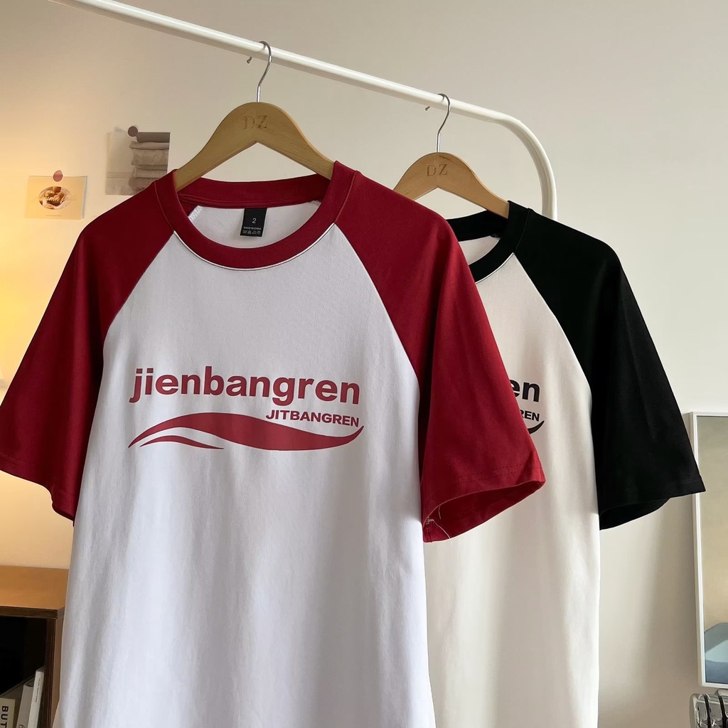 Áo Thun Tay Ngắn Chất Liệu Cotton Cao Cấp Thời Trang Mùa Hè Theo Phong Cách Mỹ