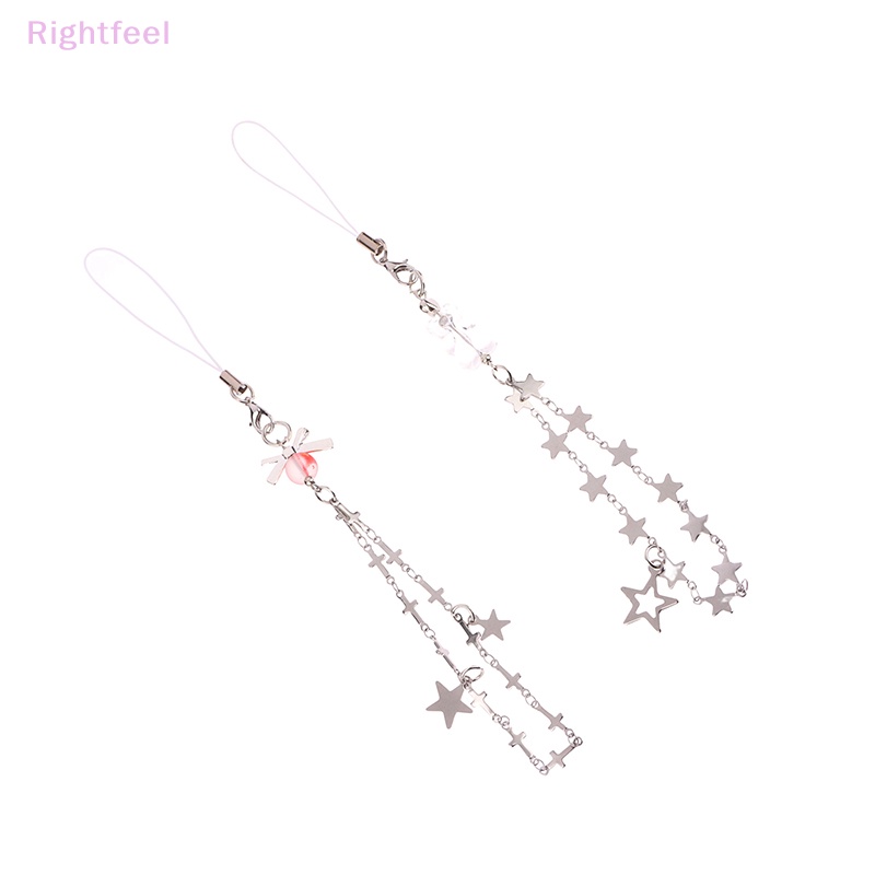 Dây Đeo Điện Thoại Y2K Họa Tiết Gấu Thắt Nơ / Ngôi Sao Tối Giản Hợp Thời Trang Mới