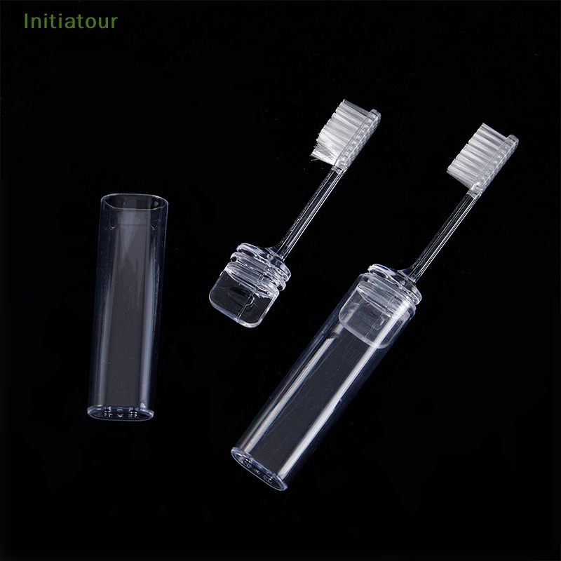Bàn Chải Đánh Răng Mini Dùng Một Lần Có Thể Gấp Lại Tiện Dụng