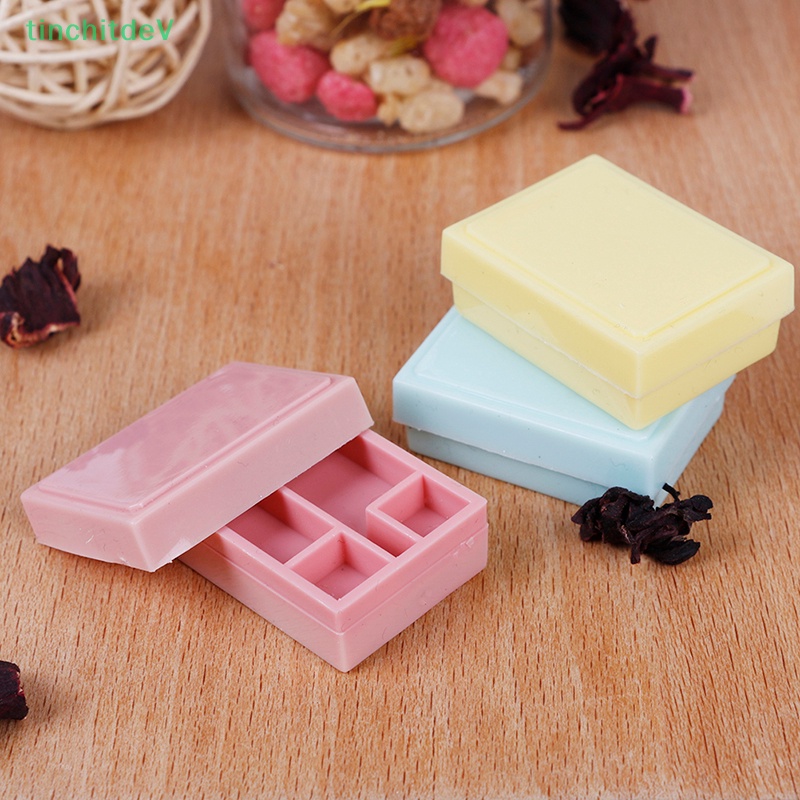[TinchitdeV] Hộp Cơm Trưa Mini Bằng Nhựa Trang Trí Nhà Búp Bê [Mới]