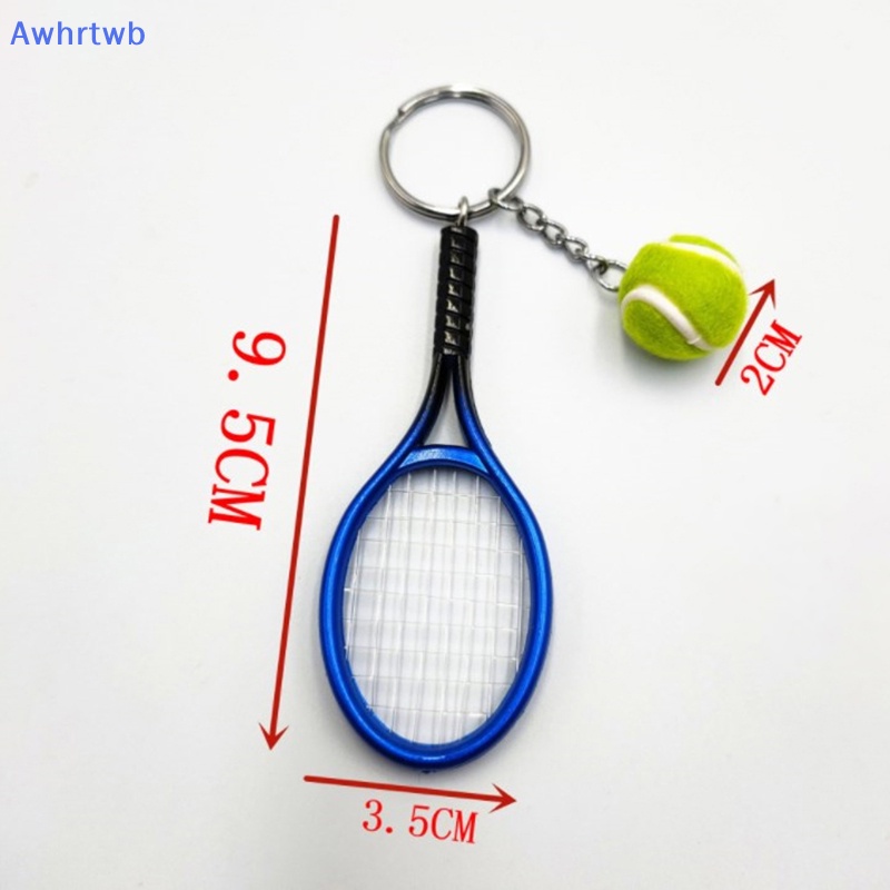 Móc Khóa Hình Vợt Tennis Mini Dễ Thương Mới