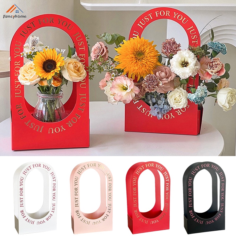 Túi Xách Tay Nhiều Màu Sắc Họa Tiết Hoa Xinh Xắn