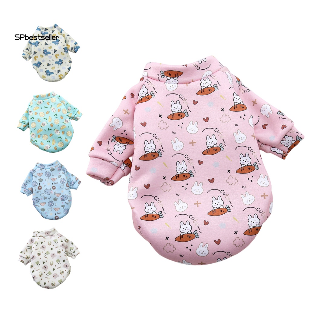 Áo Hoodie Dày Dặn Thoải Mái Hai Ống Cho Thú Cưng
