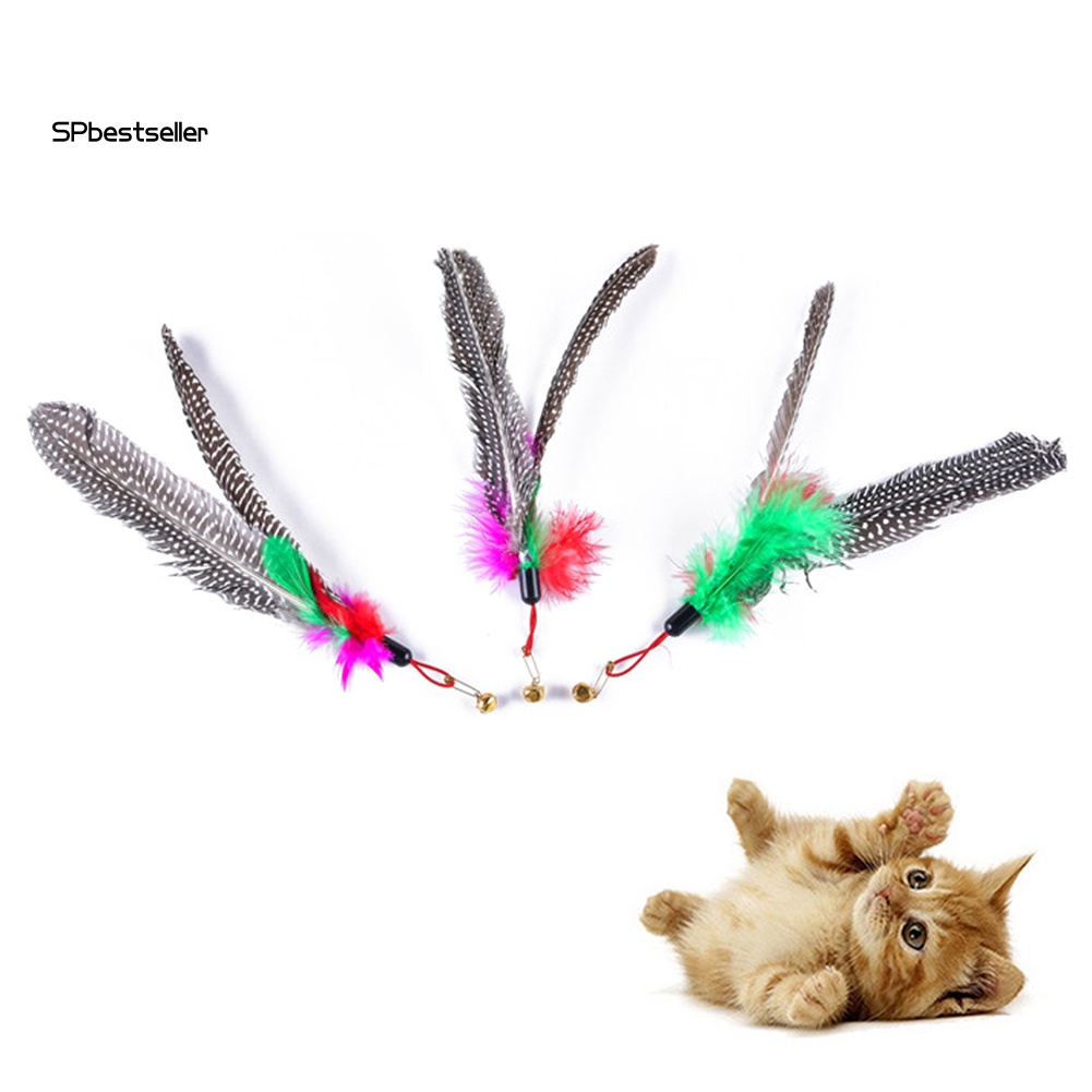 Gậy Gắn Lông Vũ Dùng Làm Đồ Chơi Tương Tác Với Mèo Cưng