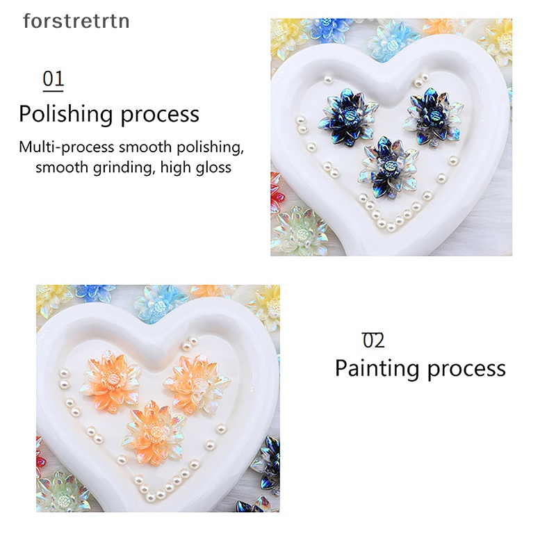 Set 5 Hoa Hướng Dương Dạ Quang Bằng Nhựa Resin Dùng Để Trang Trí Bông Tai / Kẹp Tóc / Điện Thoại