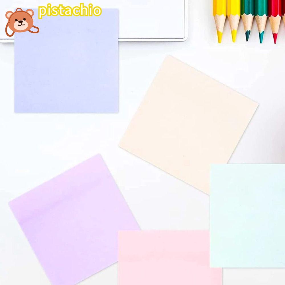 PISTA Set 10 Tấm / 100 Tờ Giấy Ghi Chú Tự Dính Tiện Dụng
