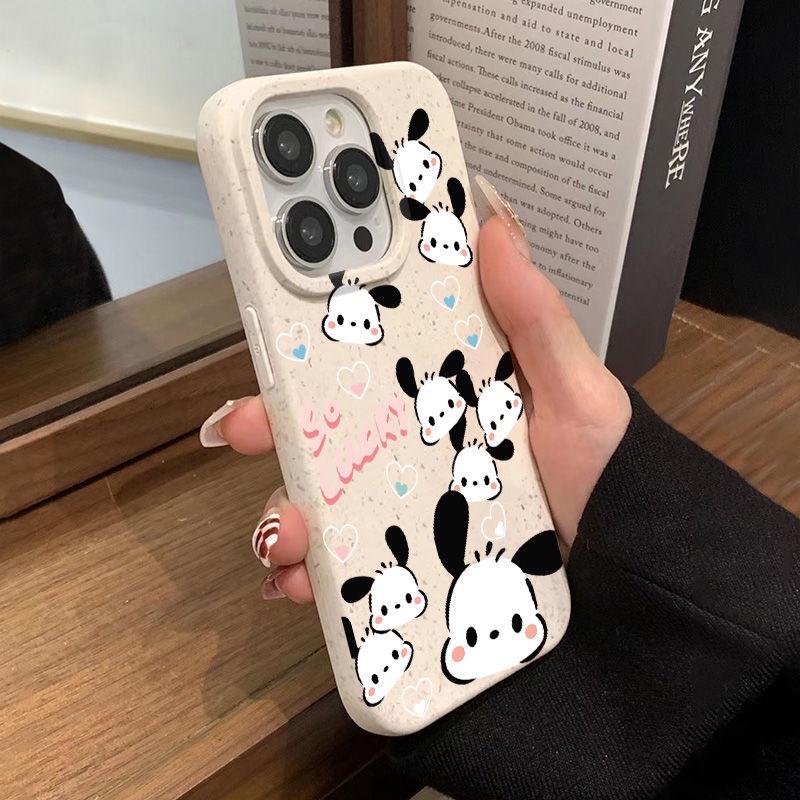 Ốp Điện Thoại Dẻo Họa Tiết Chú Chó Pacha Dễ Thương Chống Sốc Cho Apple plus14pro 137 11 8 Iphone12 max YGEN