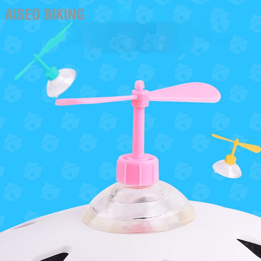 Chong chóng tre DORAEMON DOREMON 2 cánh gắn mũ bảo hiểm có thể tháo rờ- Chong chóng gắn mũ bảo hiểm Aiseo Biking