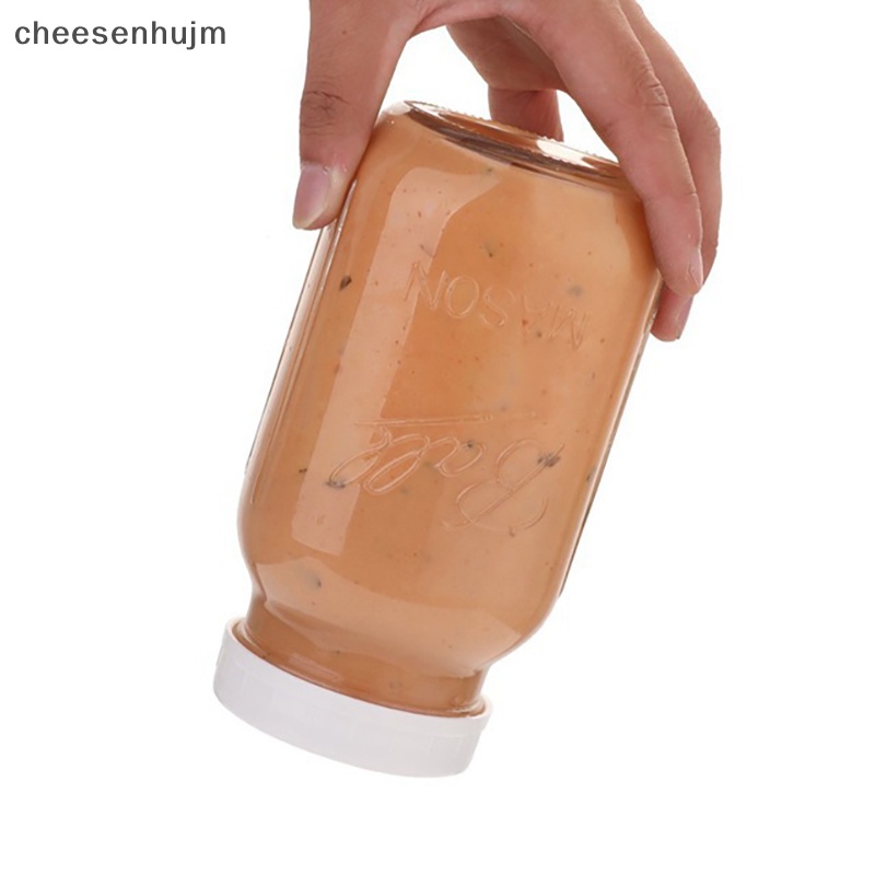 Bộ 10 Nắp Đậy Hũ Lọ Bằng Nhựa Đường Kính Trong 70mm / 86mm Màu Trắng