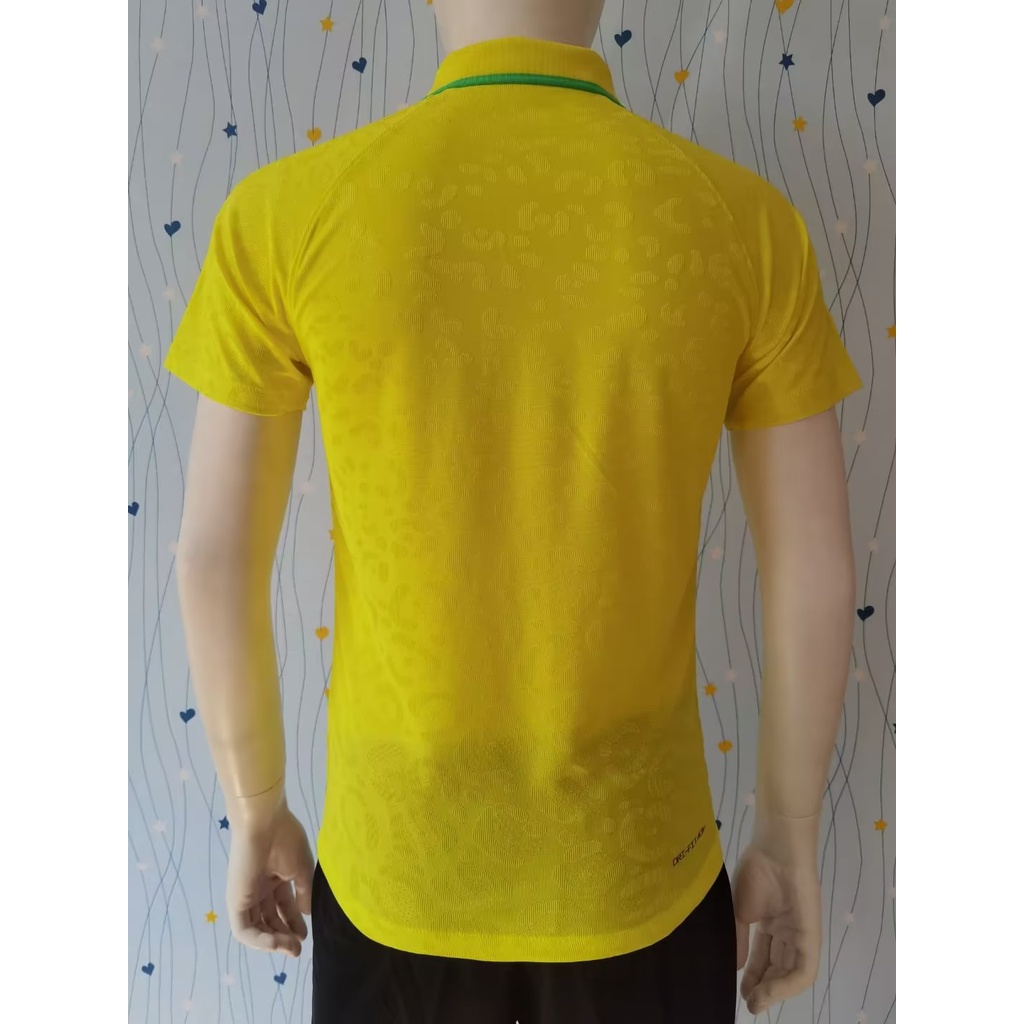 Áo Thun polo Tay Ngắn Phiên Bản Đặc Biệt Brazil 2223