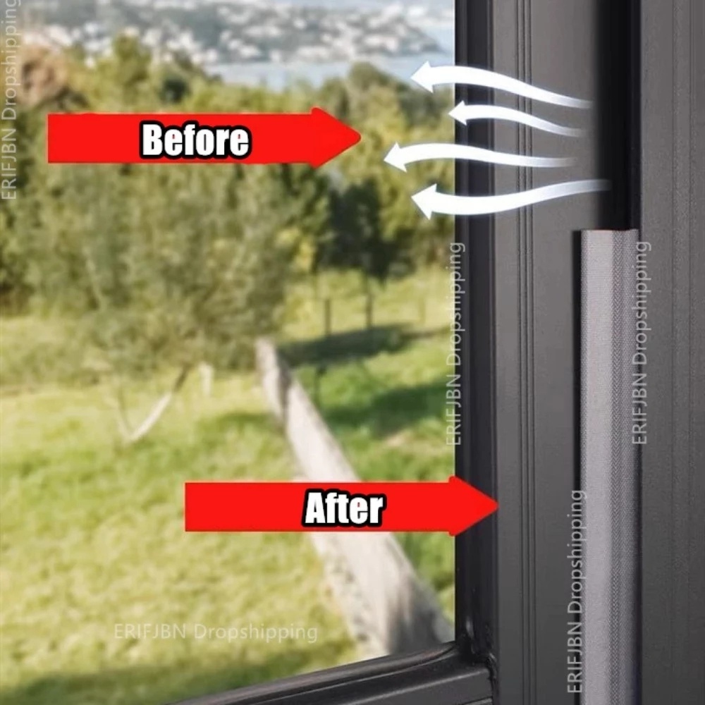 Cuộn Băng Keo Xốp Dán Viền Khe Cửa Sổ Cách Âm Tiện Dụng