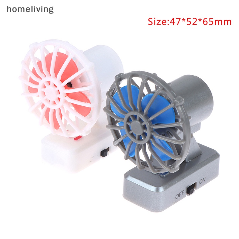 Quạt Điện Mini Để Bàn Trang Trí Nhà Búp Bê Tỉ Lệ 1: 12 1: 6