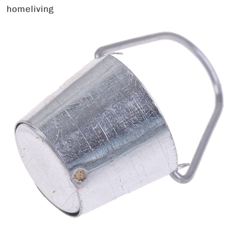 Set 2 Mô Hình Bình Nước Kim Loại Mini Tỉ Lệ 1: 12 Trang Trí Nhà Búp Bê