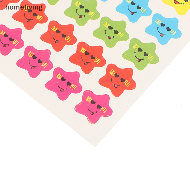 Bộ 400 Miếng Dán Hình Ngôi Sao Cười Dùng Làm Phần Thưởng Cho Giáo Viên