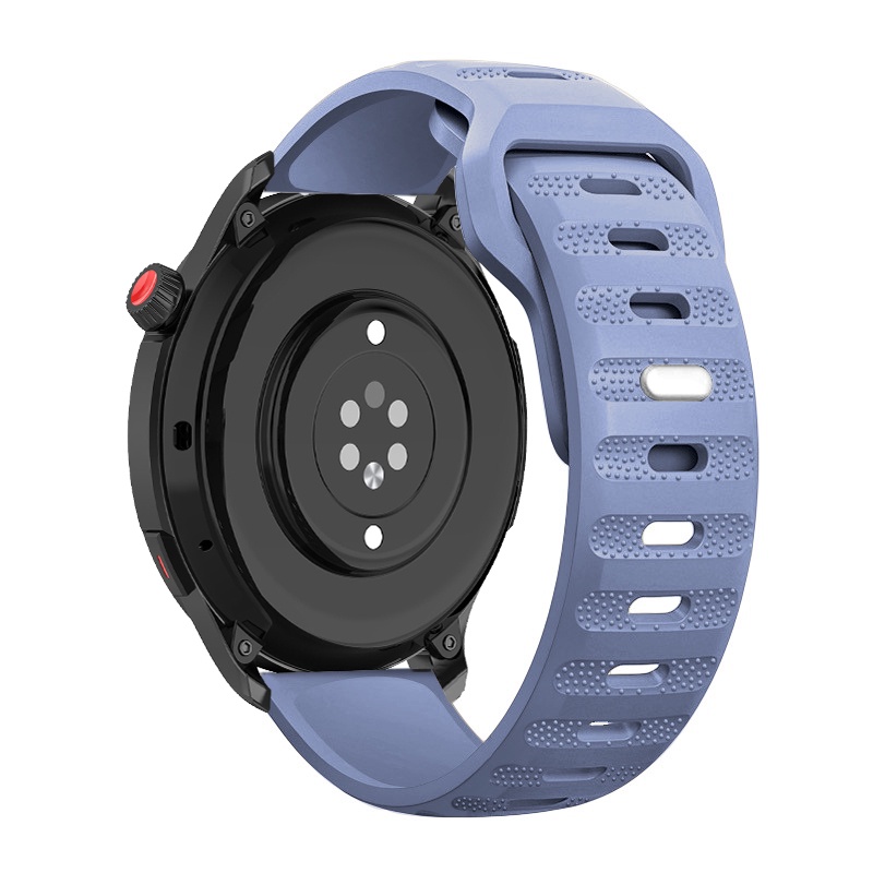 Dây Đeo Tay Bằng Silicone Thoáng Khí 22mm Cho Huami Amazfit GTR 4 3 Pro / GTS4 Mini GTS 3 2 Bip 20mm
