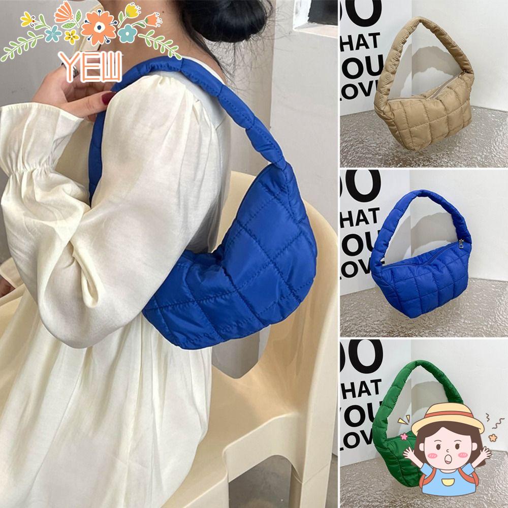 Túi Xách Bằng Cotton Gọn Nhẹ Họa Tiết Kẻ Sọc Thời Trang