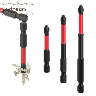 【DREAMLIFE】Cross Drill Bit Cross Screwdriver Electric Drill Bit Head Magnetic Power Tools