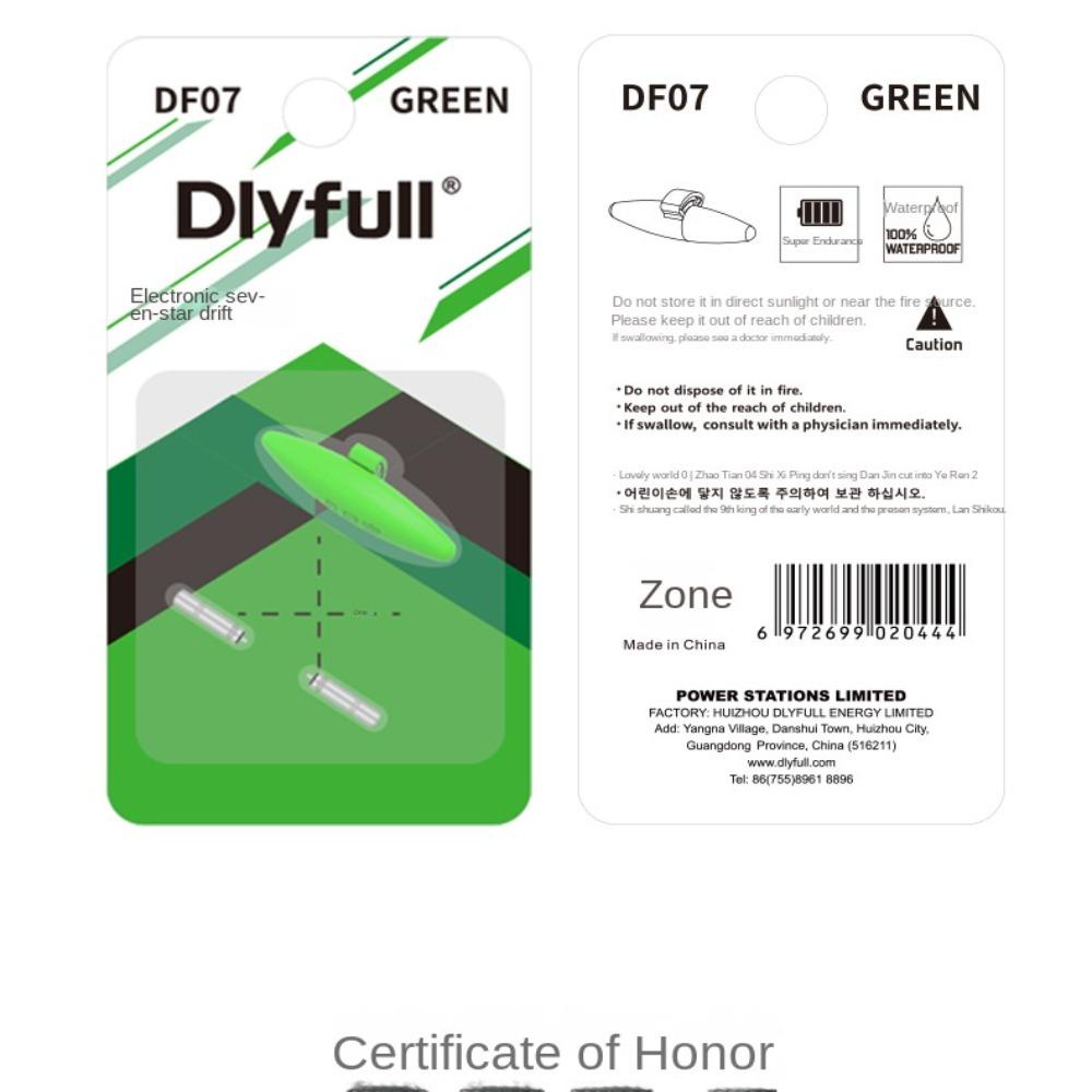 Phao Nổi Câu Cá Ban Đêm 2023 CR311 Sử Dụng Pin Màu Xanh Lá / Đỏ