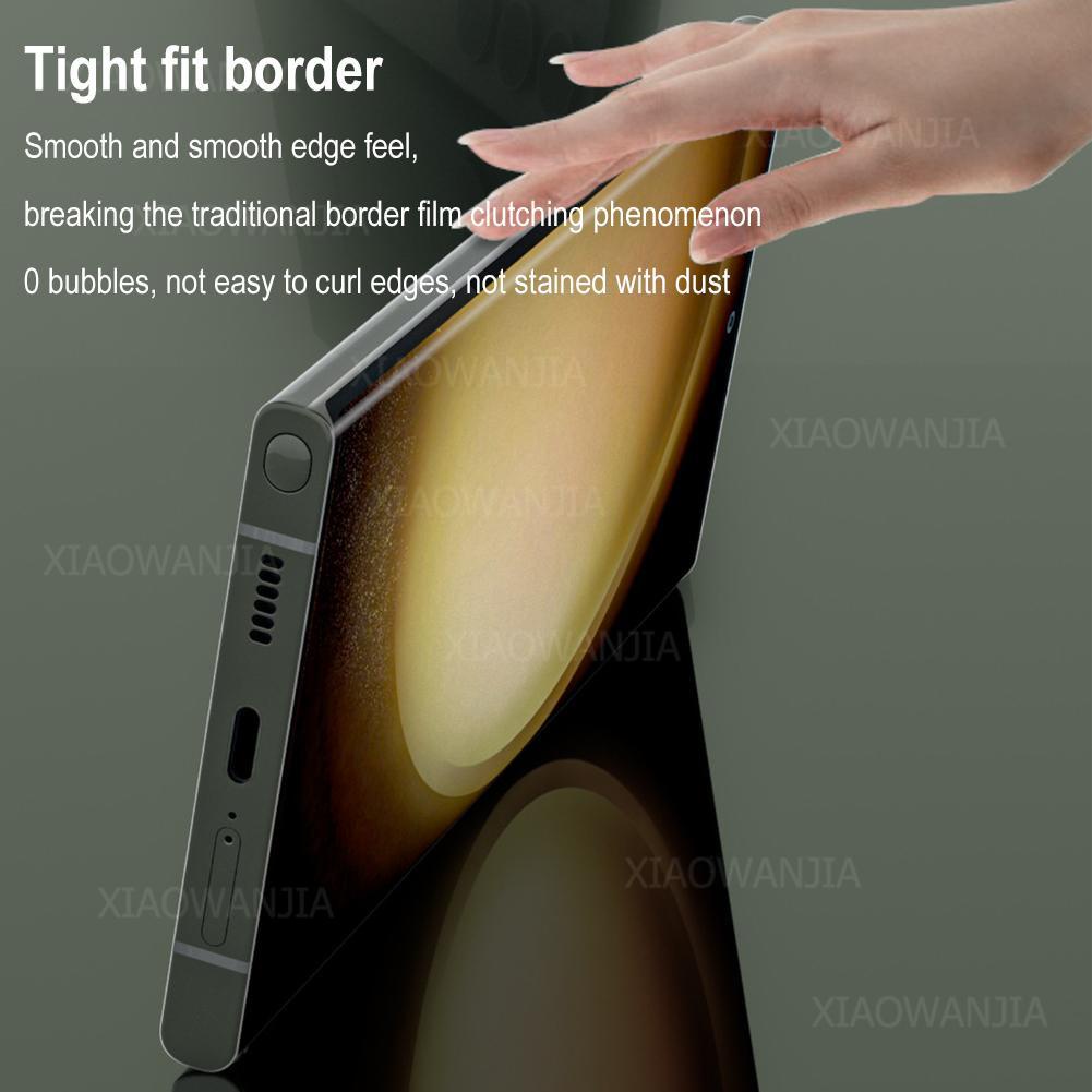 Miếng Dán Hydrogel Siêu Mỏng Trong Suốt Mặt Nhám Bảo Vệ Cho Samsung Galaxy S23 S24 Ultra