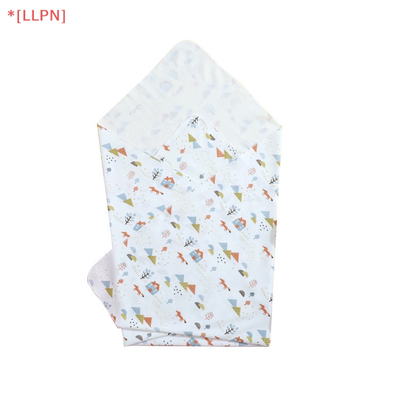 Chăn Quấn Em Bé Sơ Sinh Bằng Cotton Nguyên Chất 83x83cm In Họa Tiết Dễ Thương