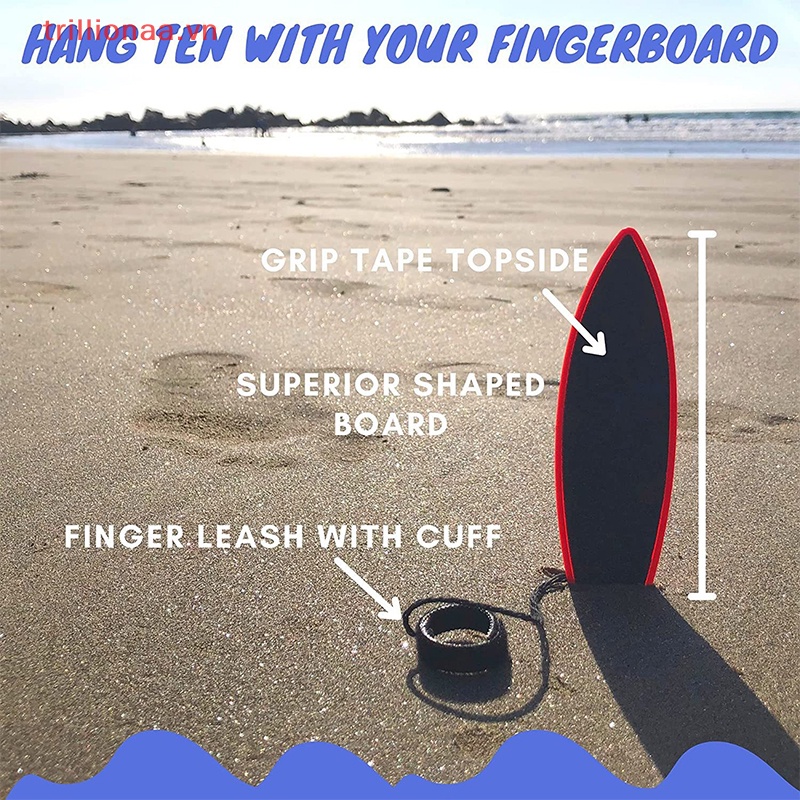 Ván Lướt Sóng Trillionaa Mini Đồ Chơi Bằng Ngón Tay Cho Trẻ Em