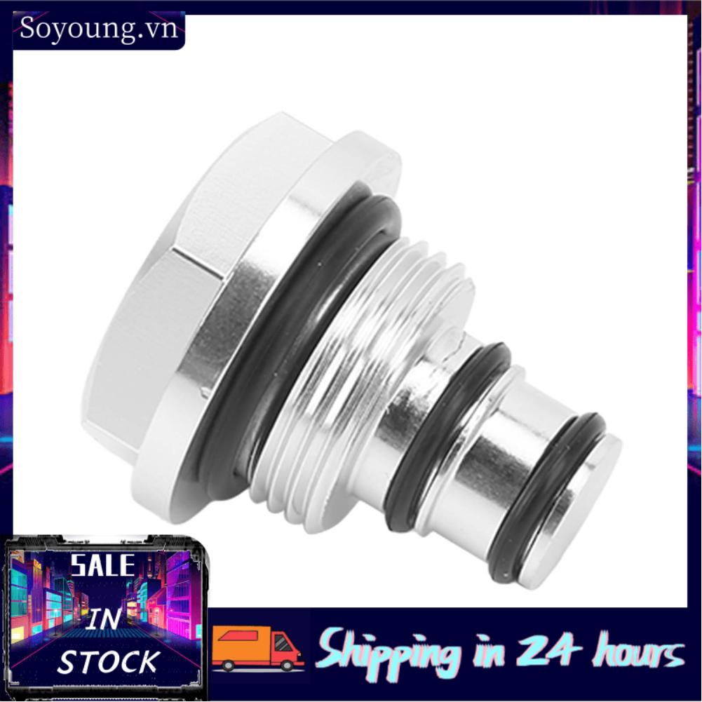 Soyoung BWD 012 Perfect Fit Aluminum Hard Turbo Solenoid Valve Plug Moisture Resistant Durable for Pickup