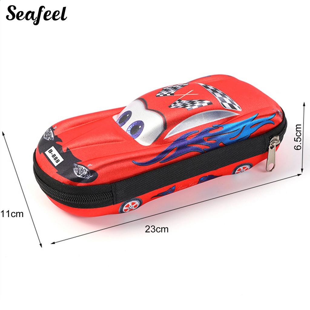 Túi Lưới Đựng Bút Tạo Hình Xe Hơi / Văn Phòng Phẩm Kích Thước Lớn Tiện Dụng