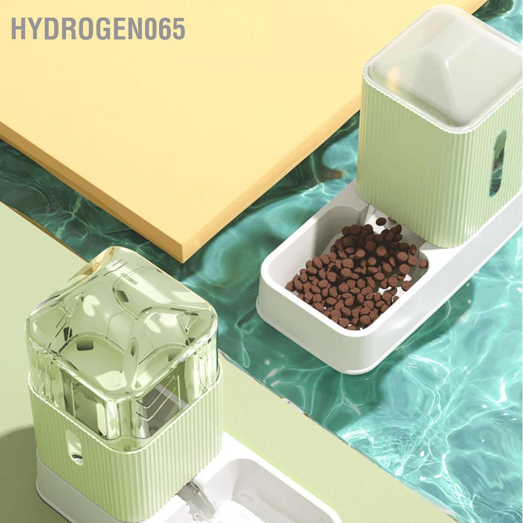 Hydrogen065 Trọng lực Bộ nạp và nước cho thú cưng Có thể tháo rời hoàn toàn kèm theo cấp chó tự động 3.5L