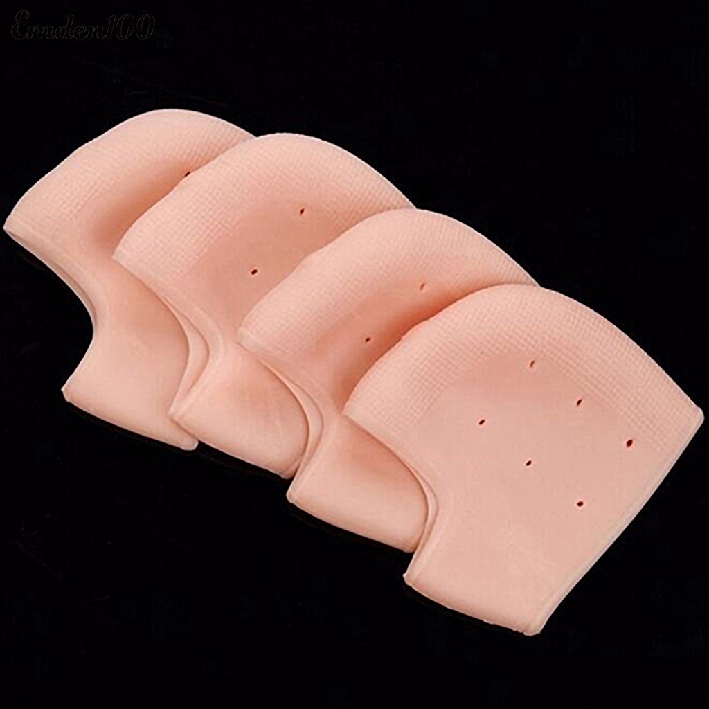 1 Cặp Đệm Silicone Mát Xa Chân Dưỡng Ẩm Thoáng Khí